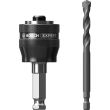 Adaptateur pour système de scie trépan Power Change Plus + foret TCT - BOSCH EXPERT - 2608900526 pas cher