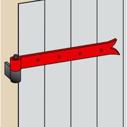 Penture queue de carpe diamètre 14mm longueur 650mm - TORBEL - 124J654 pas cher Secondaire 2 L
