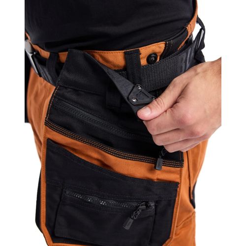 Pantalon artisan stretch STRIKER rouille/noir T38L - BL&Aring;KL&Auml;DER - 197011494099C144 pas cher Secondaire 4 L