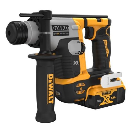 Perforateur SDS Plus 18 V avec 2 batteries 5 Ah + chargeur + coffret T-STAK DEWALT DCH172P2-QW photo du produit Secondaire 1 L