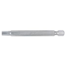 Boîte de 5 embout de vissage Ks tools 6 pans en acier nickelé - 911.77 photo du produit Principale M
