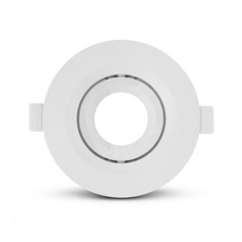 Support de spot basse luminance rond orientable D 110 mm blanc MIIDEX LIGHTING 77043 photo du produit Secondaire 2 L