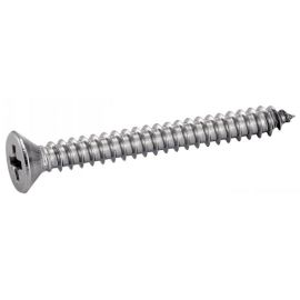 Vis à tôle Acton tête fraisée Phillips inox A2 DIN 7982 photo du produit Principale M