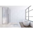 Panneau de douche VIPANEL aspect marbre blanc 100 x 255 cm ROTH 1420000014 photo du produit Secondaire 1 S