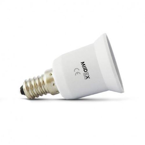 Adaptateur de culot E14 vers E27 MIIDEX LIGHTING 739890 photo du produit