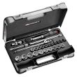 Coffret à douilles 1/2'' 6 pans mm 26 pièces FACOM S.161-4P6PB photo du produit Secondaire 1 S