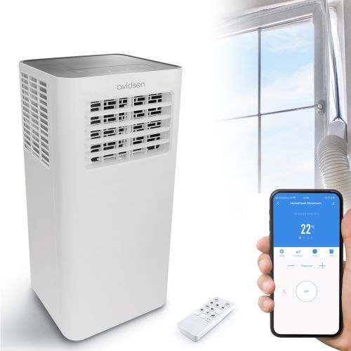 Climatisation connectée mobile HomeFresh AVIDSEN HOME R290 - AVIDSEN - 127040 pas cher Secondaire 9 L