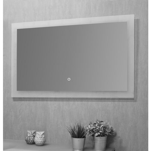 Miroir de salle de bains avec éclairage LED modèle TOUCH 100 60x100cm - PRADEL - 557684 pas cher Secondaire 1 L