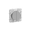 Interrupteur double va-et-vient ODACE 10A à vis aluminium - SCHNEIDER ELECTRIC - S530214 pas cher