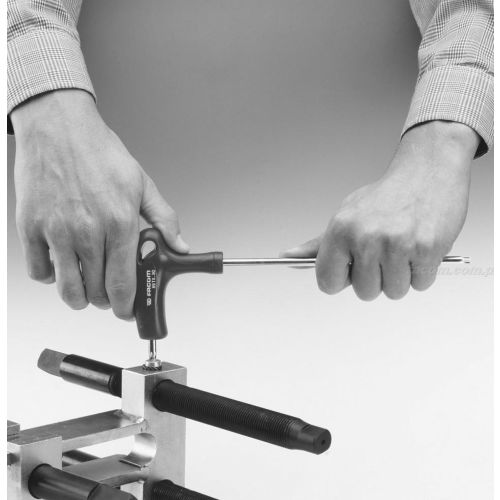 Cl&eacute; &agrave; poign&eacute;e m&acirc;le Torx en T - FACOM - 89TX.40 pas cher Secondaire 1 L