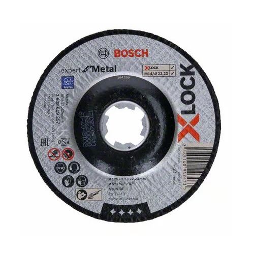 Disque &agrave; tron&ccedil;onner EXPERT X-Lock pour Metal 125 x 2,5 mm &agrave; tron&ccedil;onner BOSCH 2608619257 photo du produit Secondaire 1 L
