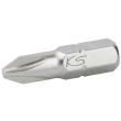 Boîte de 5 embouts de vissage 1/4'' Phillips 25 mm PH0 KS TOOLS 911.2394 photo du produit