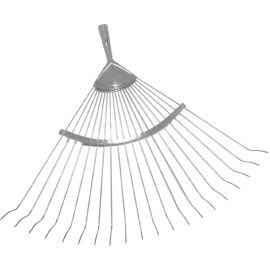 Balai &agrave; gazon Fiskars-Leborgne fil rond sans manche - 374220 pas cher Principale M