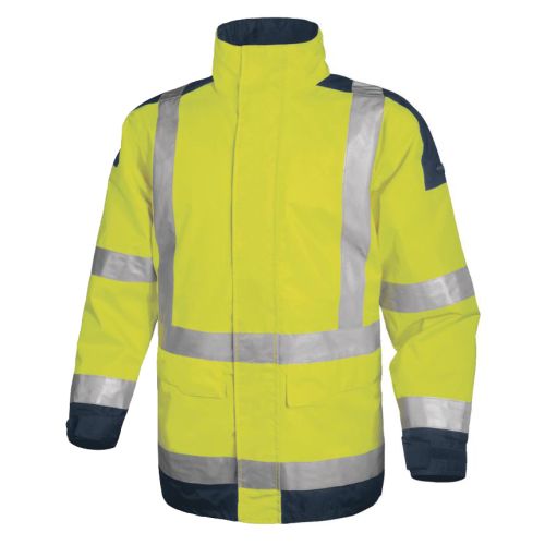 Parka de travail imperméable haute visibilité jaune fluo T2XL DELTA PLUS EASYVJMXX photo du produit Principale L