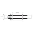 Piètement universel MTS 200B pour scie à onglet roulant FARTOOLS 120020 photo du produit Secondaire 2 S