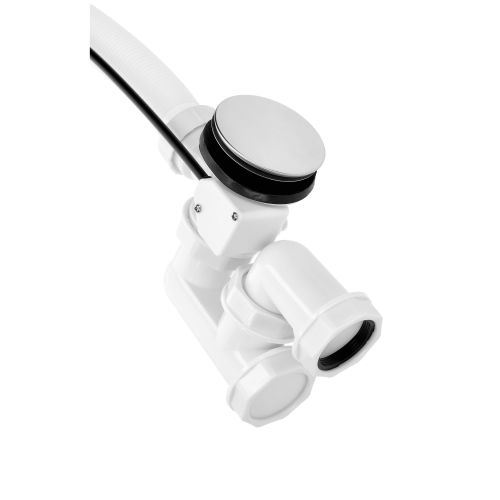 Vidage automatique à câble vidage de baignoire auto volant abs chromé - GARIS - P04-VBTP-ABS pas cher Secondaire 2 L