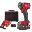 Boulonneuse à chocs 18 V M18 FIW2F12-502X + 2 batteries 5 Ah en coffret HD-BOX MILWAUKEE 4933478444 photo du produit