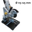 Support pour meuleuse d'angle ST125B L 236 mm H 225 mm PEUGEOT OUTILLAGE 100522 photo du produit Secondaire 1 S