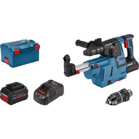 Perforateur SDS-Plus 18V Bosch GBH 18V-26F Professional + 2 batteries ProCORE18V 5,5 Ah + 1 chargeur rapide + coffret L-BOXX - 061191000G pas cher Principale M