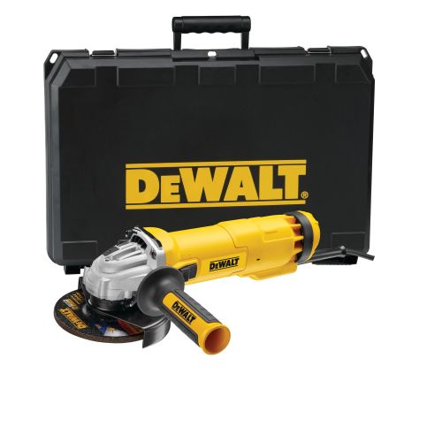 Meuleuse 1400W 125mm interrupteur glissi&egrave;re + coffret - DEWALT - DWE4237K-QS pas cher