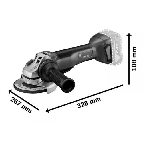 Meuleuse 125mm 18V GWS 18V-10 P Professional (sans batterie ni chargeur) + coffret L-BOXX - BOSCH - 06019J4102 pas cher Secondaire 3 L