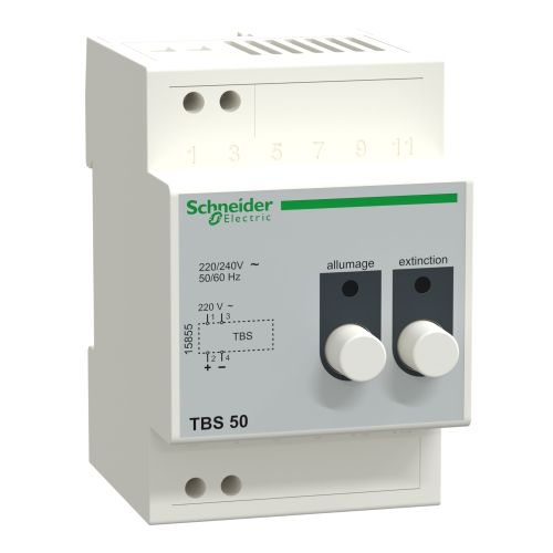 Télécommande pour blocs d'éclairage de sécurité compatibilité 50 blocs - SCHNEIDER ELECTRIC - 15855 pas cher