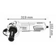 Meuleuse d'angle GWS 15-125 CIEPX en boîte carton BOSCH 0601796306 photo du produit Secondaire 2 S