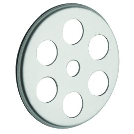 Grille de trop-plein ronde Valentin pour &eacute;vier D 39 mm inox - 061900 000 00 photo du produit Principale M