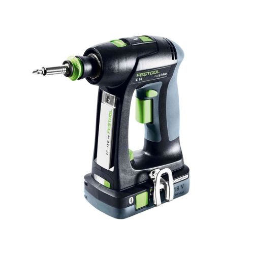 Perceuse-visseuse sans fil Festool C 18 HPC 4,0 I-Set 18 V + 2 batteries 4 Ah + chargeur + coffret photo du produit Secondaire 1 L