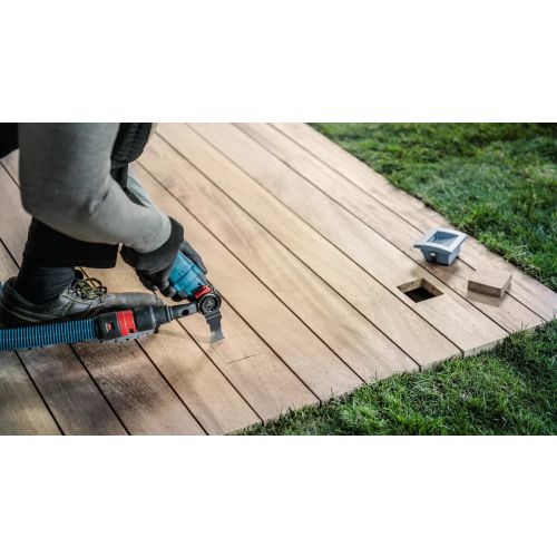 Lot de 5 lames de scie oscillante Pro AIZ 32 BSPIB Starlock extra bois dur 32 x 50 mm BOSCH 2608669071 photo du produit Secondaire 3 L