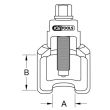 Extracteur de rotule universel vibro-impact 32x40 mm KS TOOLS 460.1020 photo du produit Secondaire 1 S