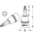 Douille tournevis ULTIMATE Pozidriv 1/4'' 37 mm PZ0 KS TOOLS 911.1483 photo du produit Secondaire 1 S