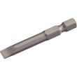 Embouts 1/4'' durs pour mat&eacute;riaux tendres Fente 4 mm SAM OUTILLAGE E-312-F4 photo du produit