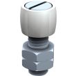 Guide olive laiton pour U 30x30mm - MANTION - 1089 pas cher
