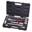 Coffret de douilles et accessoires 1/2'' 10 à 32 mm 22pièces KS TOOLS 911.0622 photo du produit