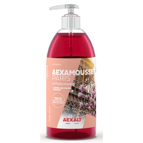 Lotion mains Aexamousse Paris pompe+flacon de 500 ml AEXALT CL032 photo du produit Principale L