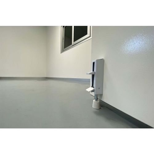 Cale-porte &agrave; p&eacute;dale pour porte lourde 60kg verni blanc - IBFM - 238 pas cher Secondaire 2 L