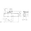 Ferme-porte TS 2000 NV corps seul argent GEZE 205324 photo du produit Secondaire 2 S