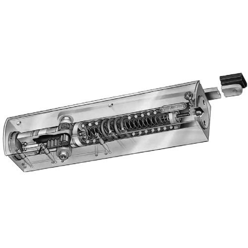 Ferme-porte s&eacute;rie TS 5000L finition argent fourni sans bras - GEZE - 027 351 pas cher Secondaire 1 L