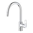 Mitigeur évier BAULOOP bec haut avec douchette extractible GROHE 30543000 photo du produit Secondaire 4 S