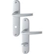 Ensemble SAN DIEGO petit model type clé L finition F1 aluminium aspect argent - HOPPE - 3230320 pas cher Secondaire 3 S