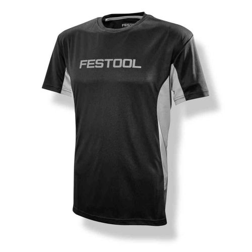 Tee-shirt de sport pour homme bleu foncé/vert L - FESTOOL - 204004 pas cher