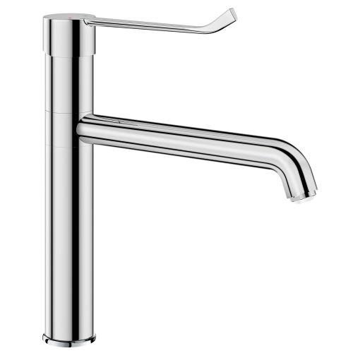 Mitigeur à bec haut orientable avec cartouche céramique DELABIE 2564T2 photo du produit
