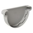 Fonds symétrique de gouttière pour LG25 gris à coller - NICOLL - FCG25 pas cher