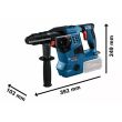 Perforateur SDS Plus 18 V GBH 18V-28 CF (Sans batterie ni chargeur) + L-BOXX BOSCH 0611921001 photo du produit Secondaire 1 S