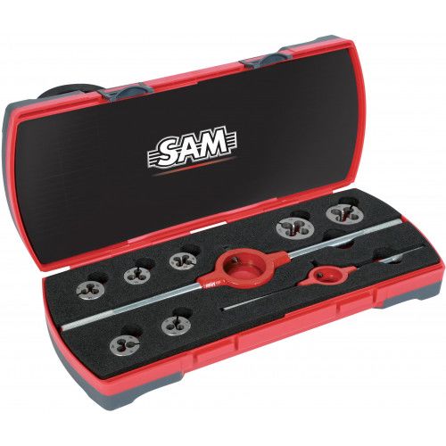 Coffret de 7 filières pour travail de métal - SAM OUTILLAGE - CF-9 pas cher Principale L