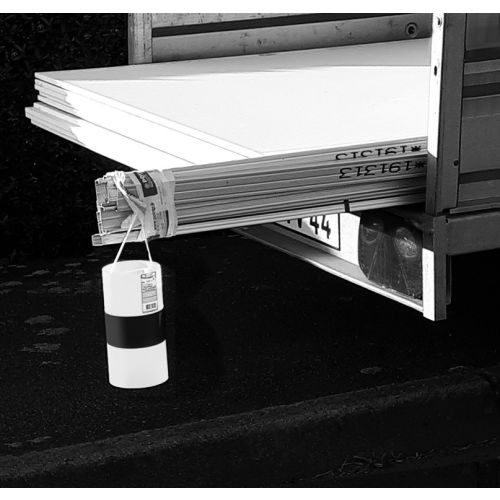 Fardier cylindrique r&eacute;tror&eacute;fl&eacute;chissant - TALIAPLAST - 510105 pas cher Secondaire 2 L