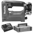 Agrafeuse CXT 12V 7/10mm + chargeur rapide + coffret MAKPAC - MAKITA - ST113DSAJ pas cher