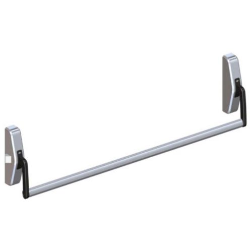 Fermeture anti-panique 1 point argent coupe-feu 1250 mm JPM 89D100-21-2A photo du produit Principale L