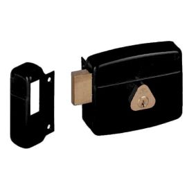 Serrure monopoint pêne dormant horizontale axe 70mm cylindre 45 mm gauche - CISA - 3005028000 pas cher Principale M